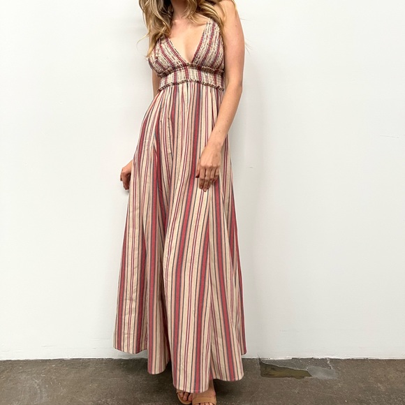 Urban Breeze - Beautiful Stripe Maxi Dress - Picture 3 of 10